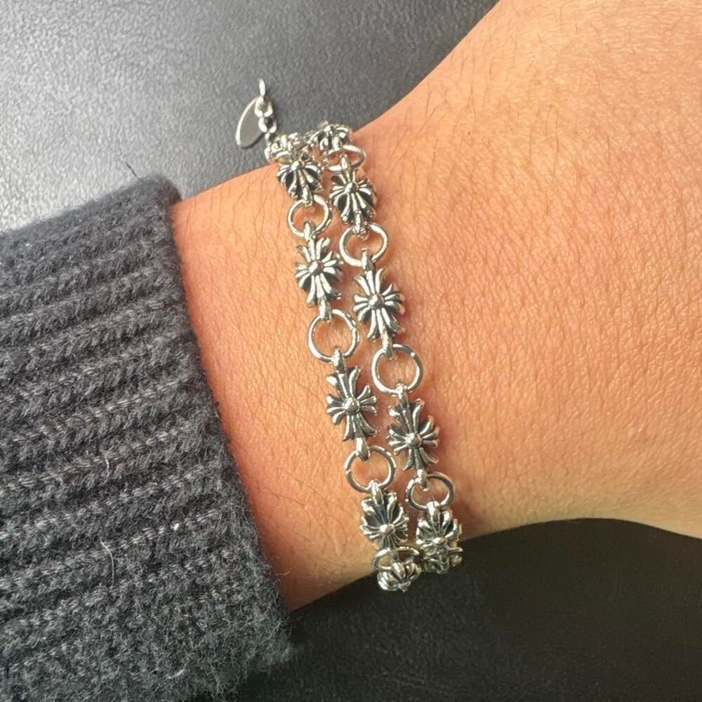 Unbranded Men's Silver and Grey Jewellery